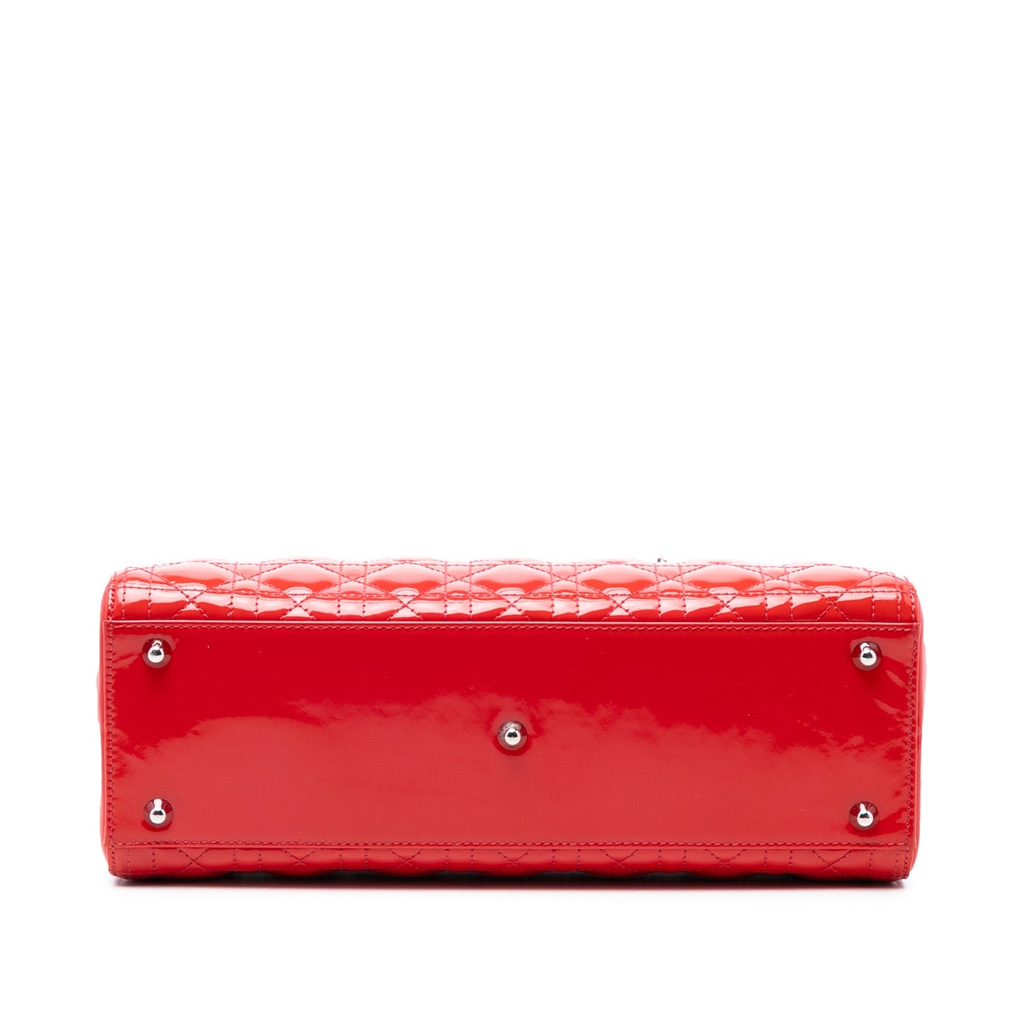 Dior Large Patent Cannage Lady Dior