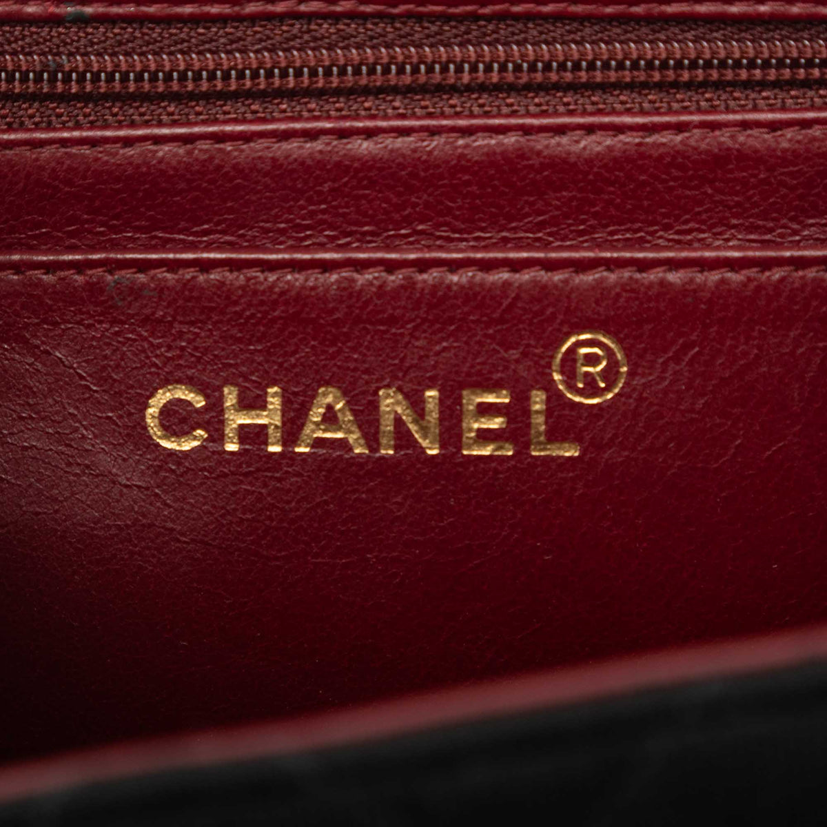 Chanel Quilted Cotton Mademoiselle Lock Top Handle Bag — Black
