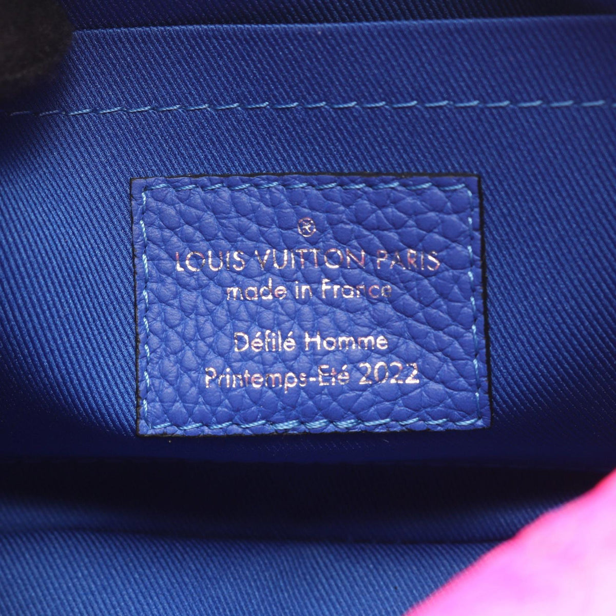 Louis Vuitton Monogram Taurillon Illusion Mini Soft Trunk — Pink
