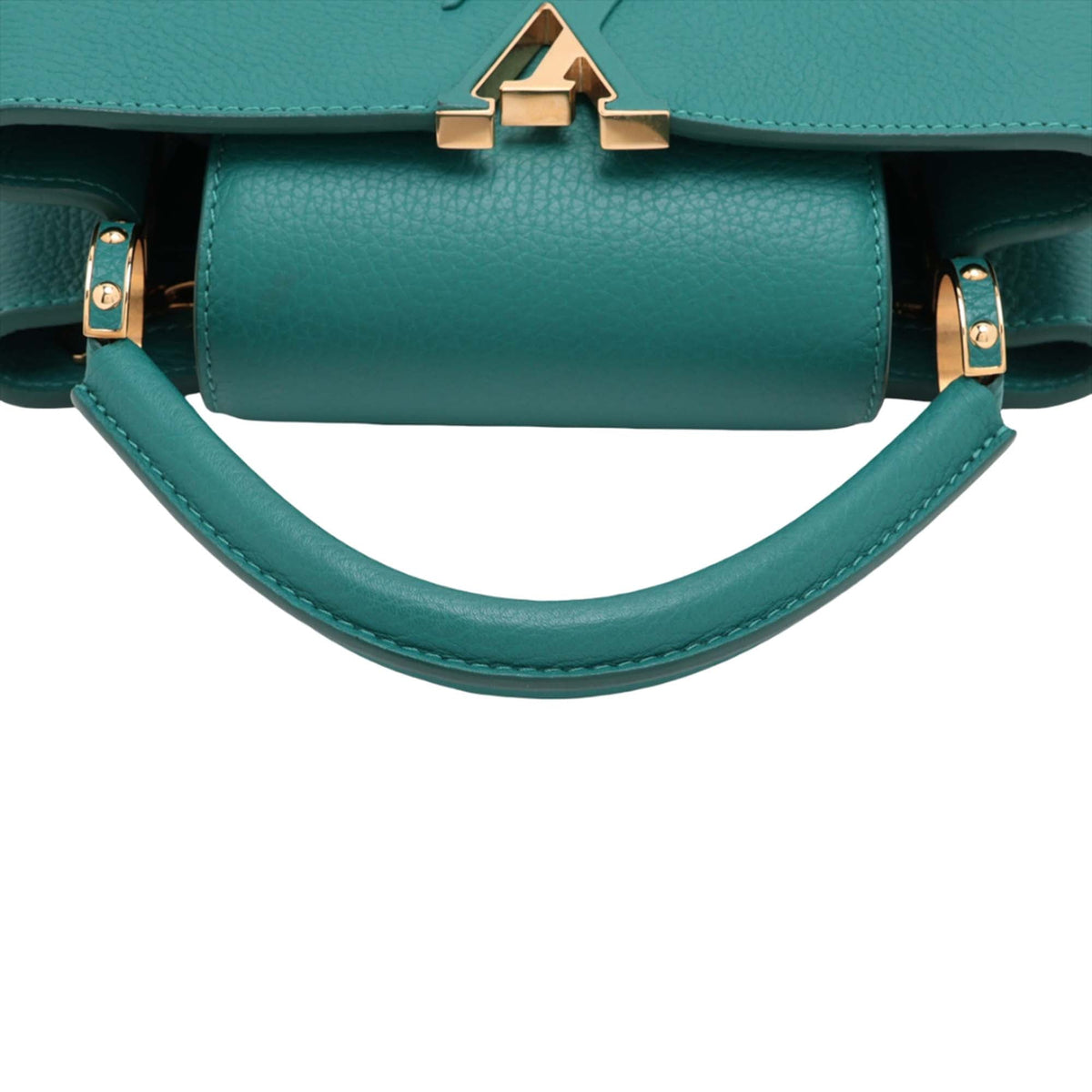 Louis Vuitton Taurillon Capucines BB — Green