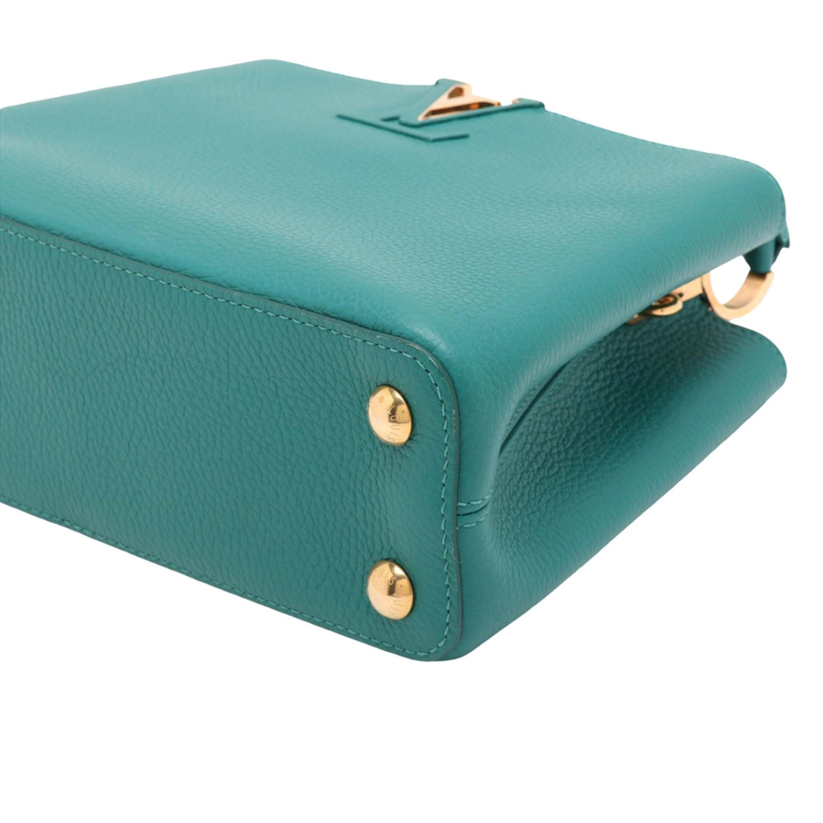 Louis Vuitton Taurillon Capucines BB — Green