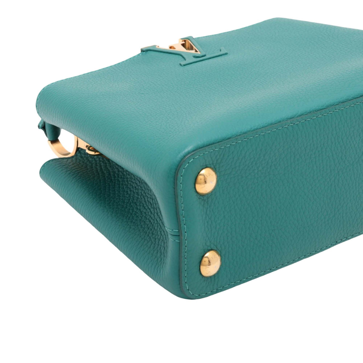 Louis Vuitton Taurillon Capucines BB — Green