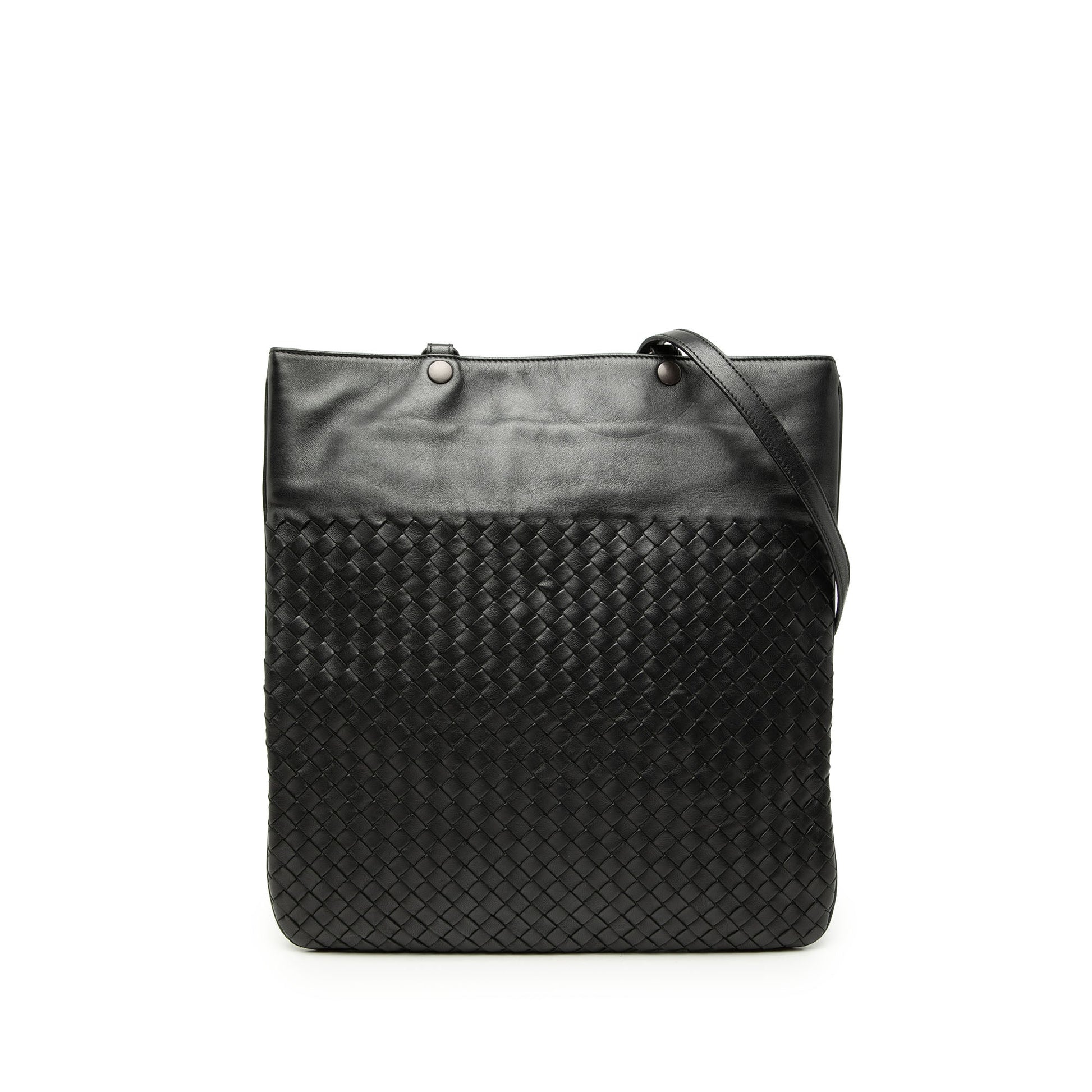 Bottega Veneta Nappa Intrecciato Flat Tote