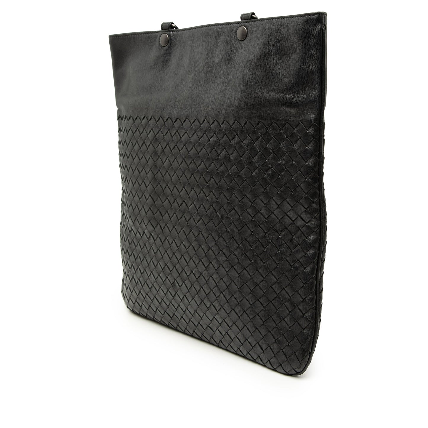 Bottega Veneta Nappa Intrecciato Flat Tote