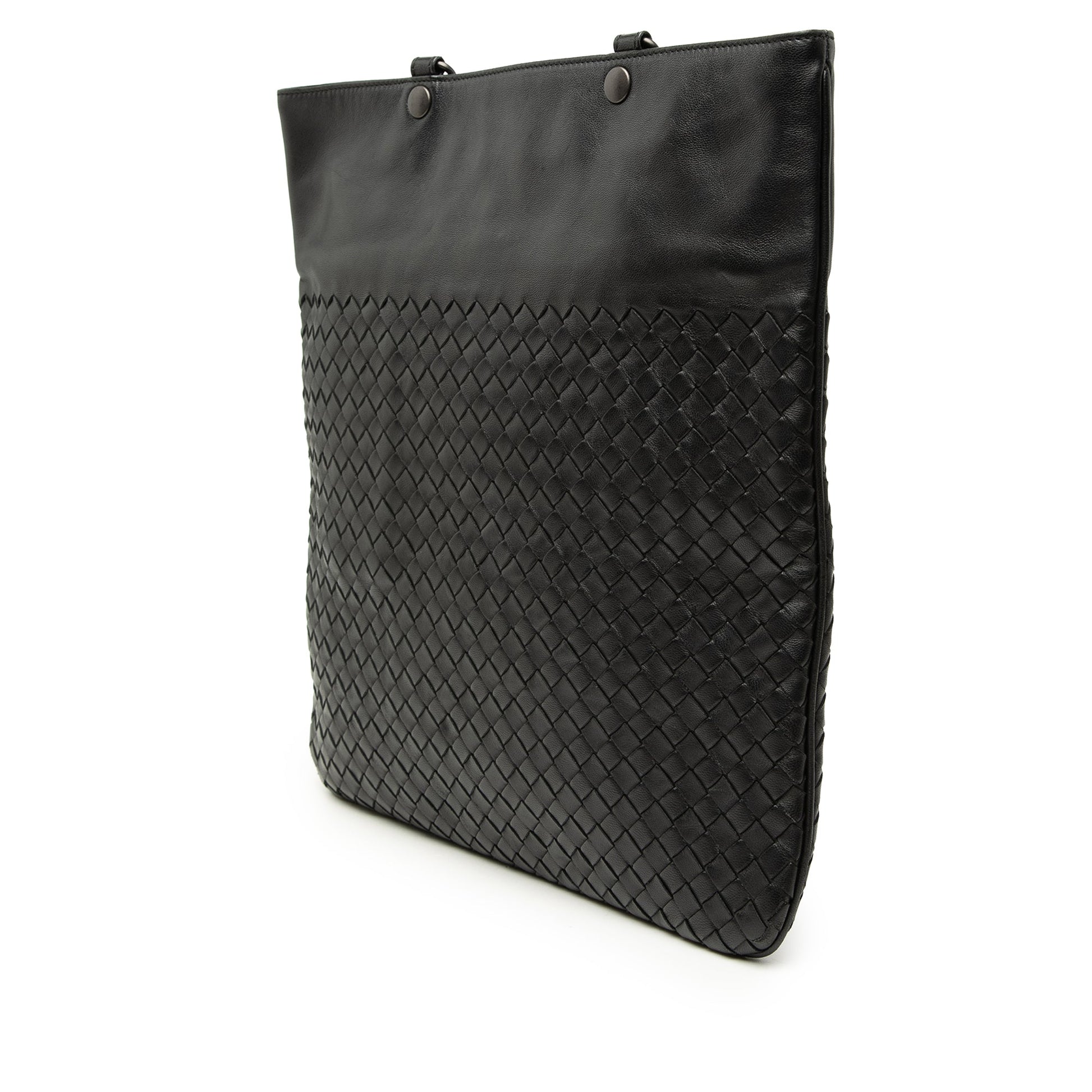 Bottega Veneta Nappa Intrecciato Flat Tote