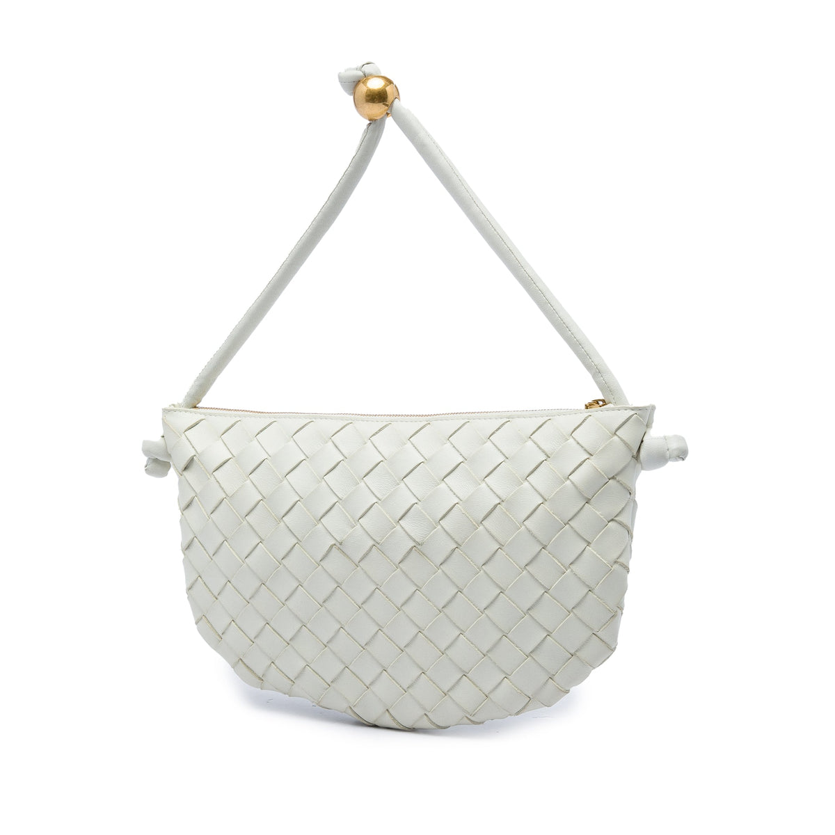 Bottega Veneta Small Lambskin Intrecciato Turn Pouch