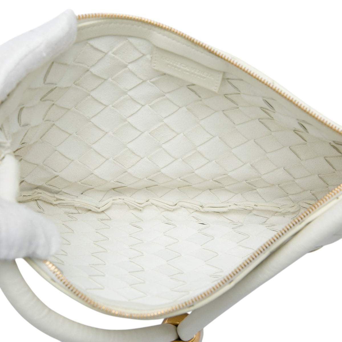 Bottega Veneta Small Lambskin Intrecciato Turn Pouch