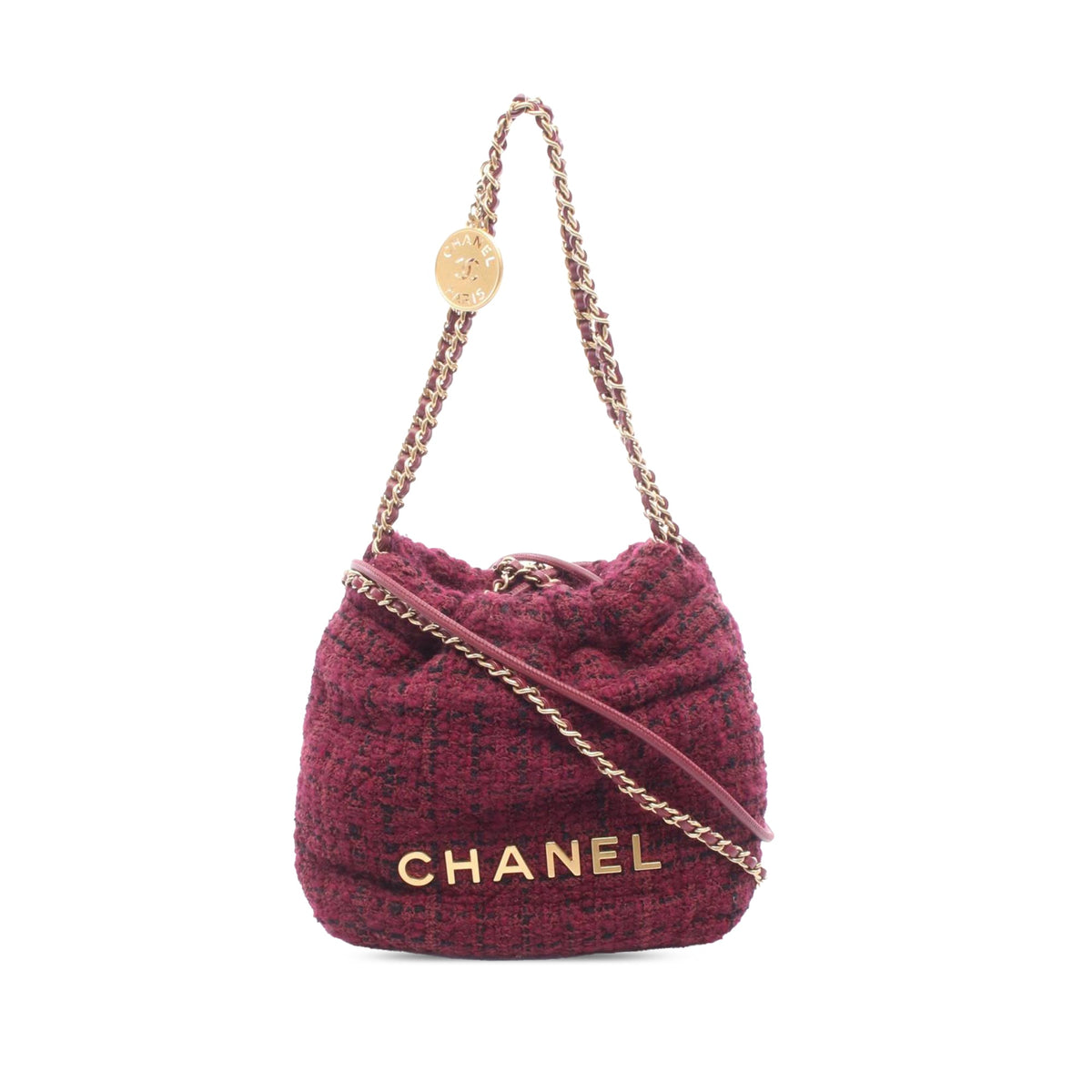 Chanel Mini Tweed 22 Satchel