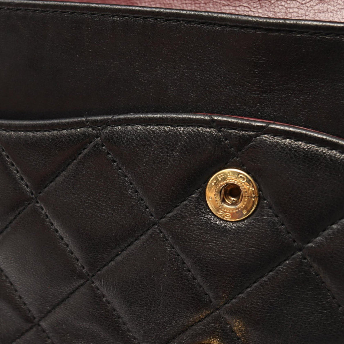 Chanel Medium Classic Lambskin Double Flap — Black