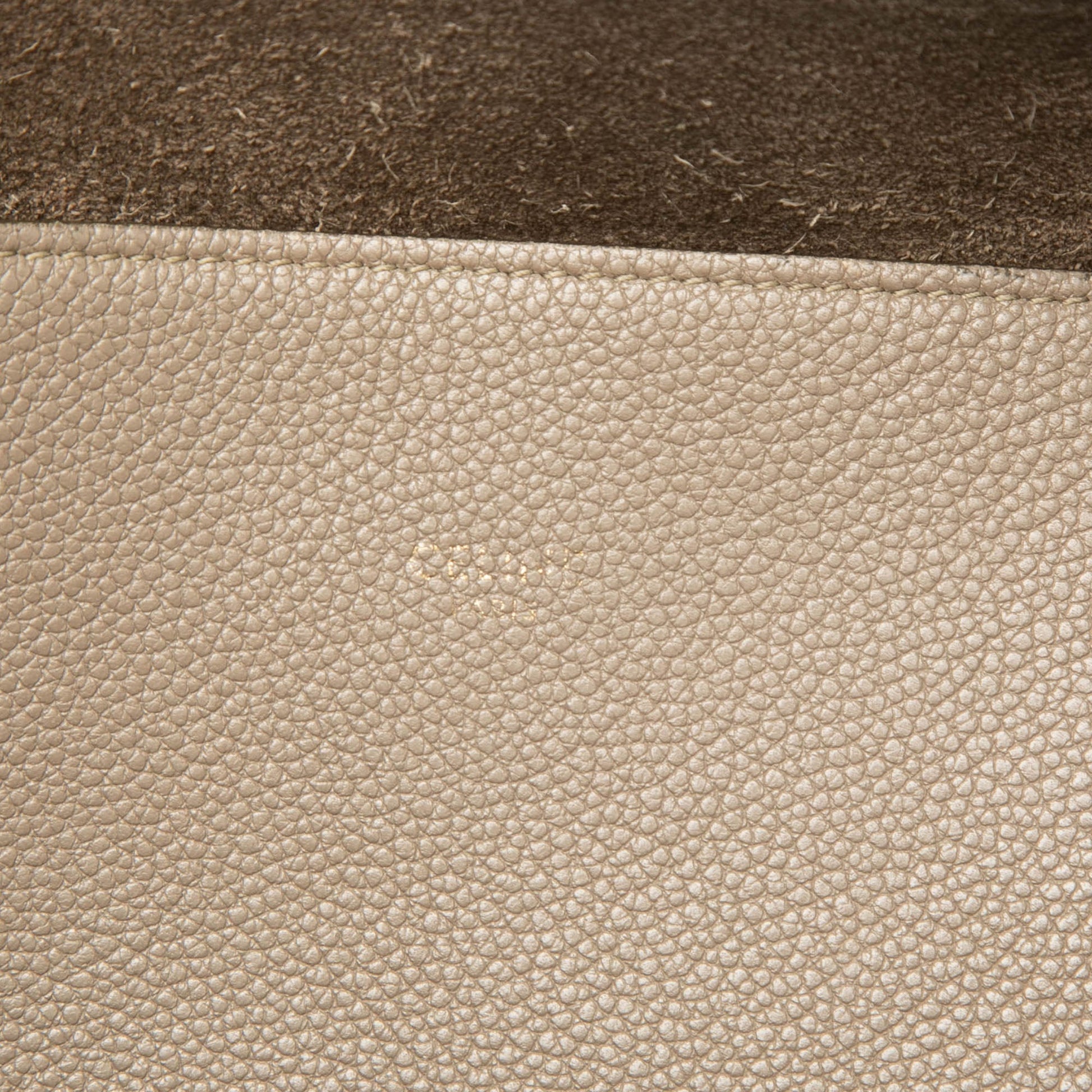 Celine Small Grained Calfskin Phantom Cabas Tote