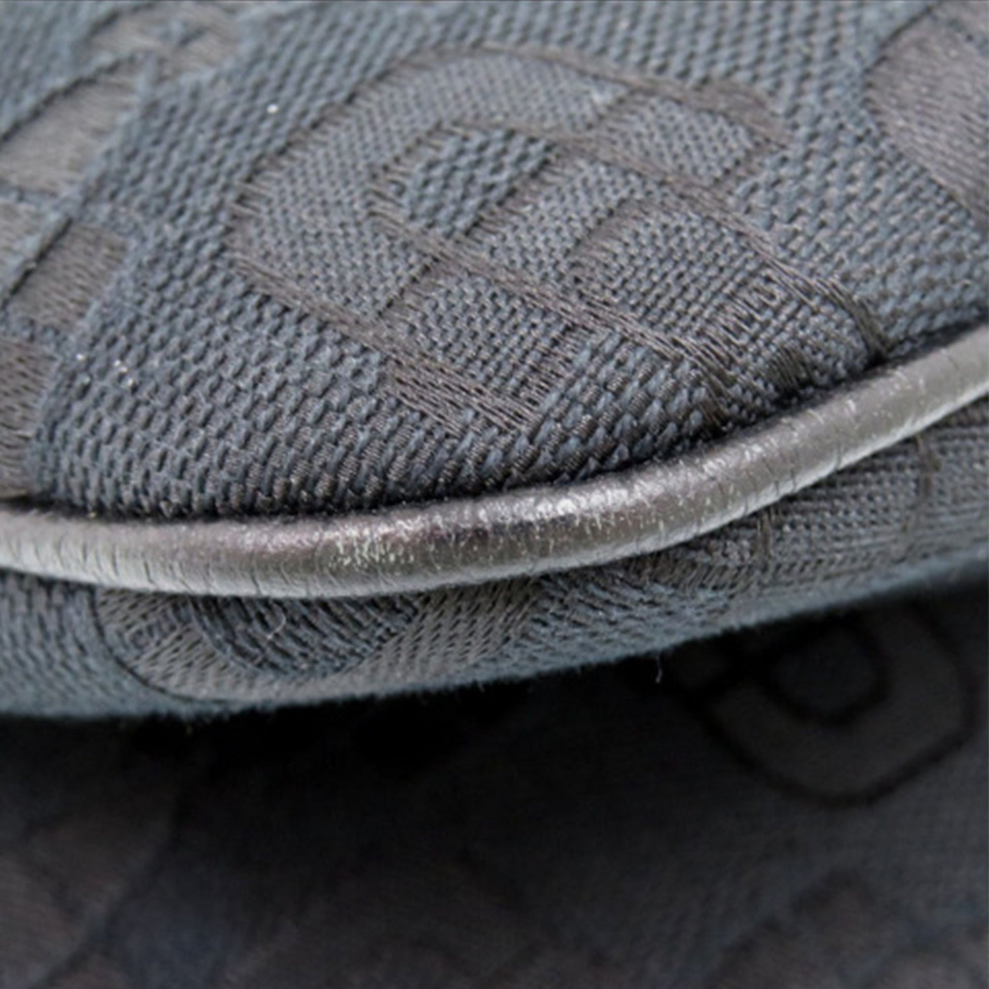 Gucci Horsebit Canvas Shoulder Bag