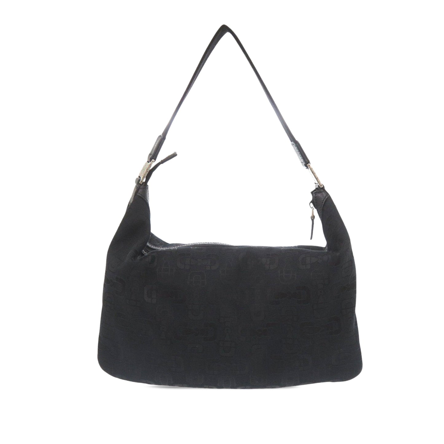Gucci Horsebit Canvas Shoulder Bag