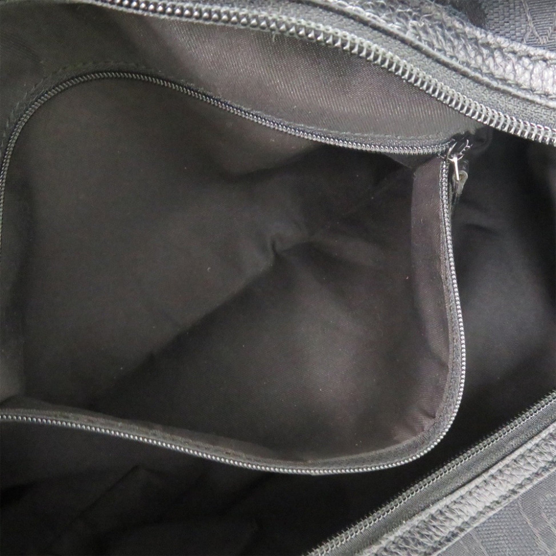 Gucci Horsebit Canvas Shoulder Bag