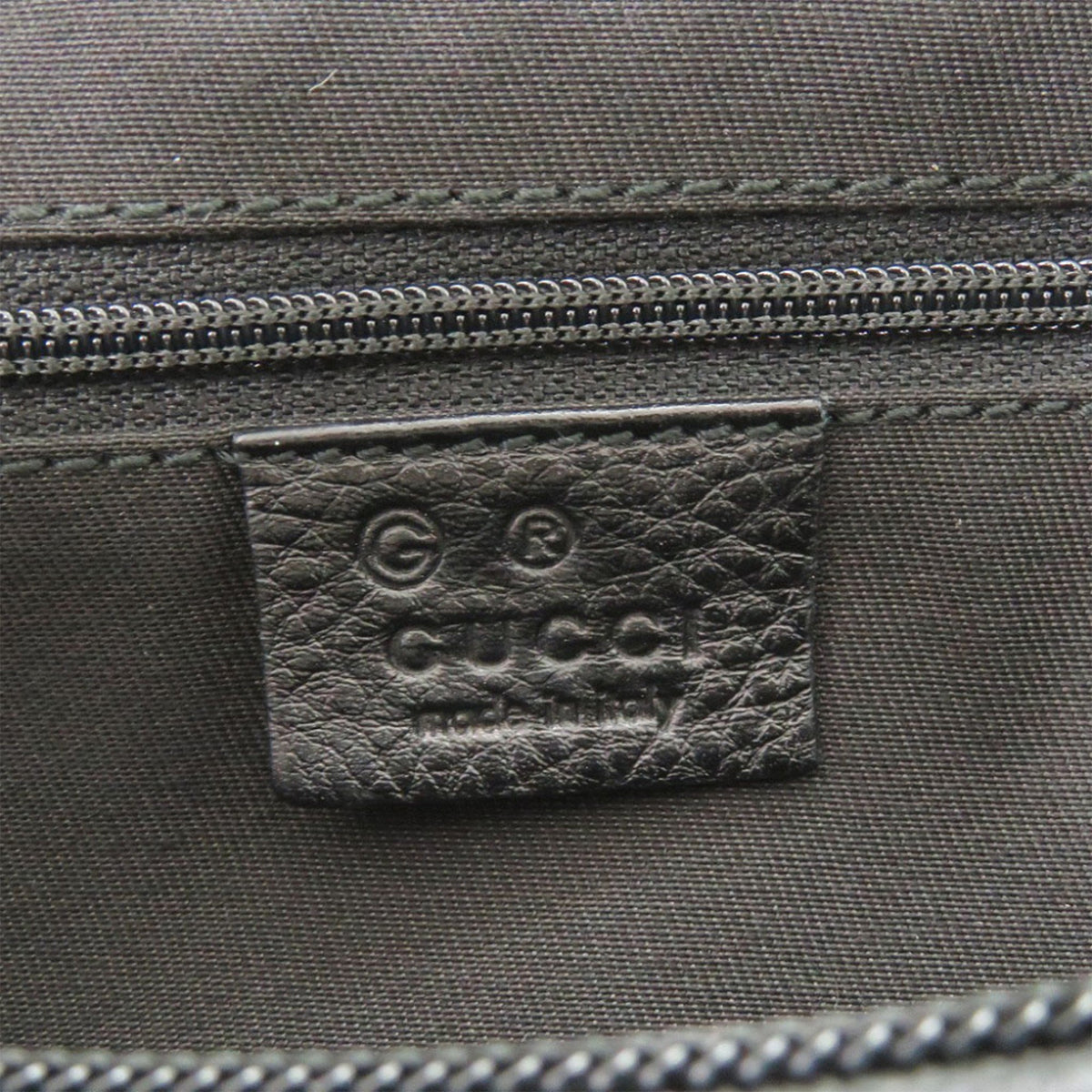 Gucci Horsebit Canvas Shoulder Bag