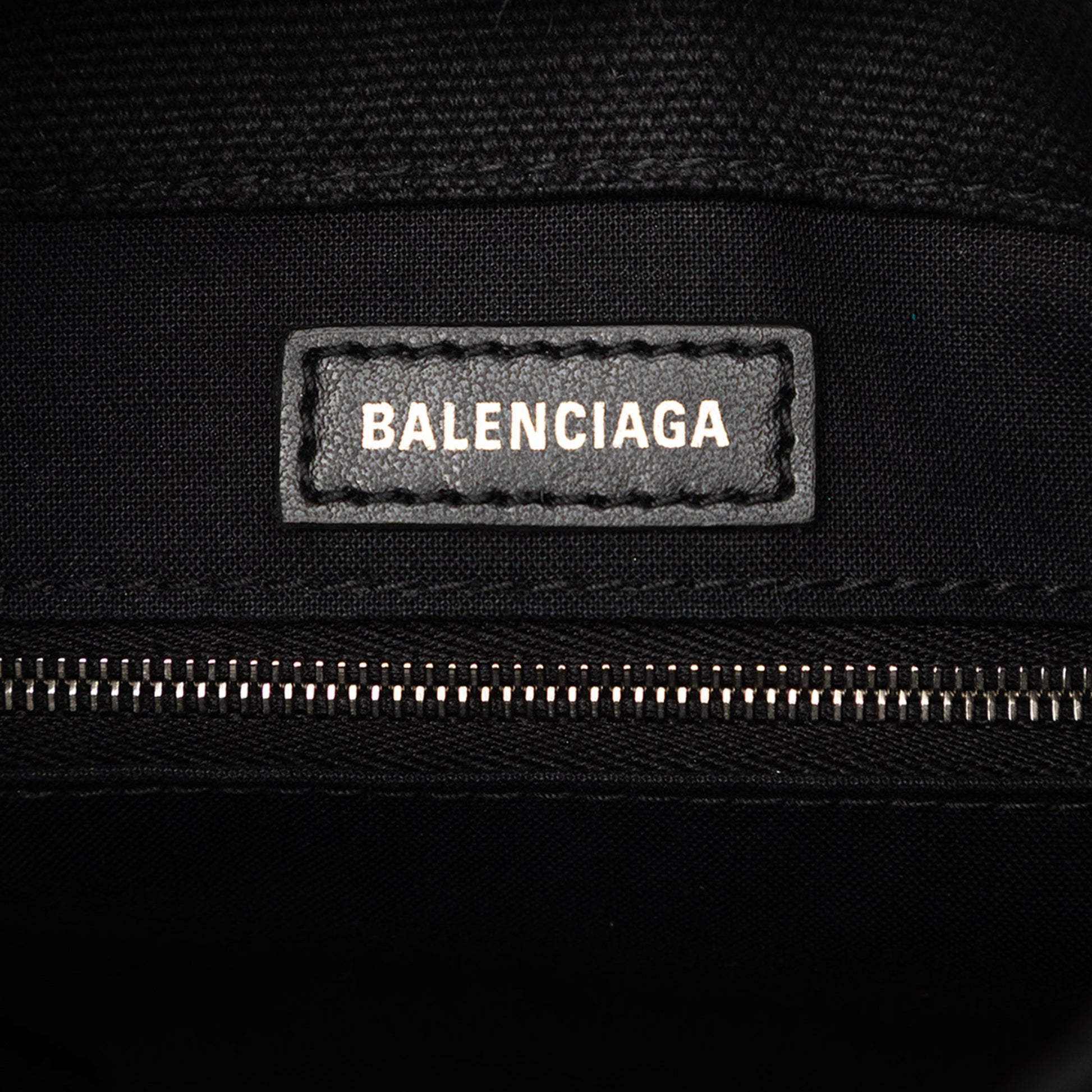 Balenciaga Canvas Wave Tote XS