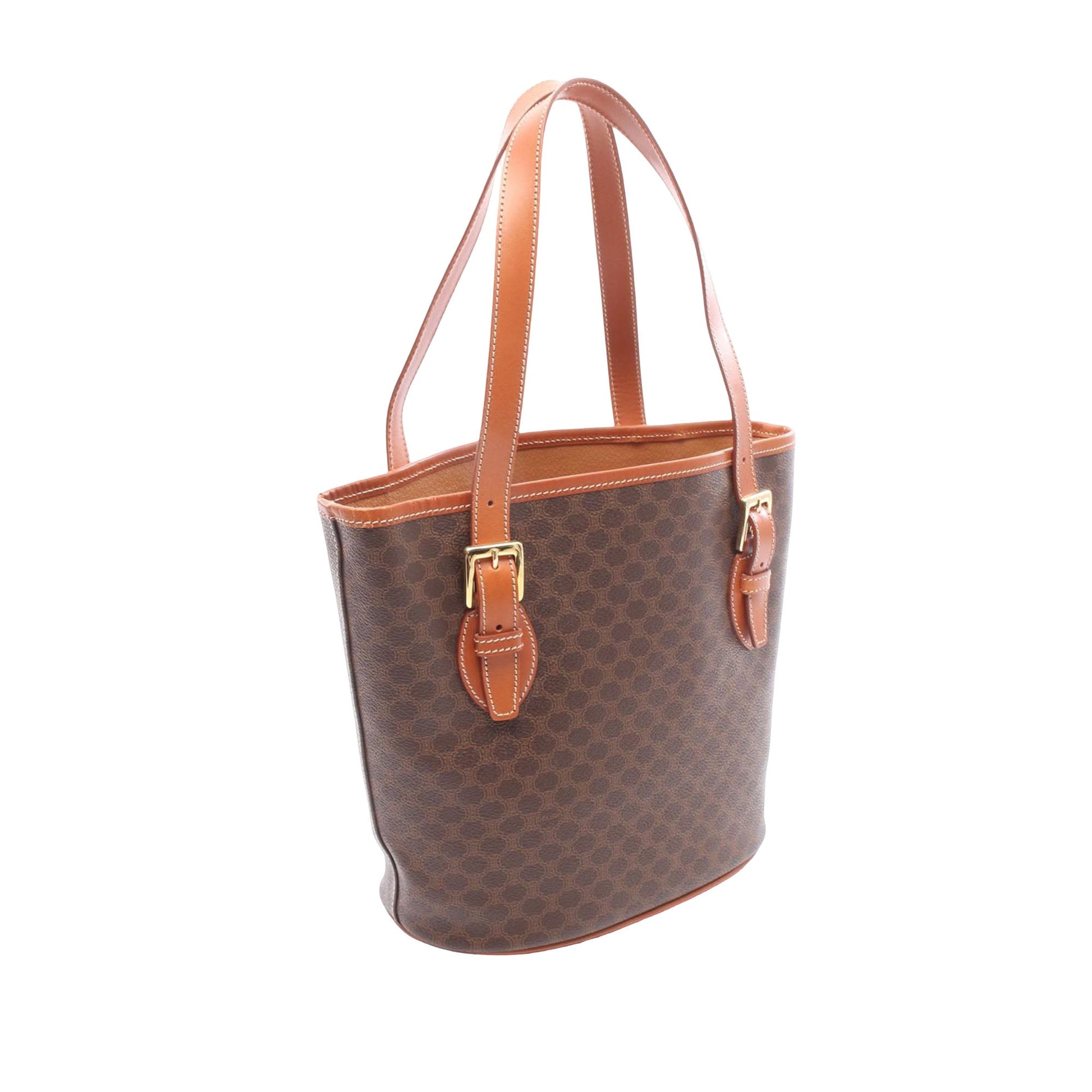 Celine Macadam Coated Canvas Tote