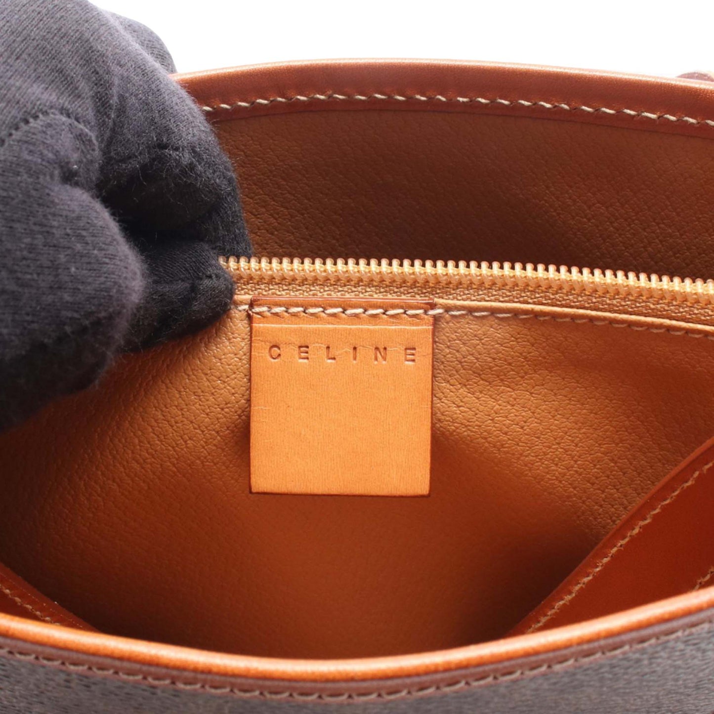 Celine Macadam Coated Canvas Tote