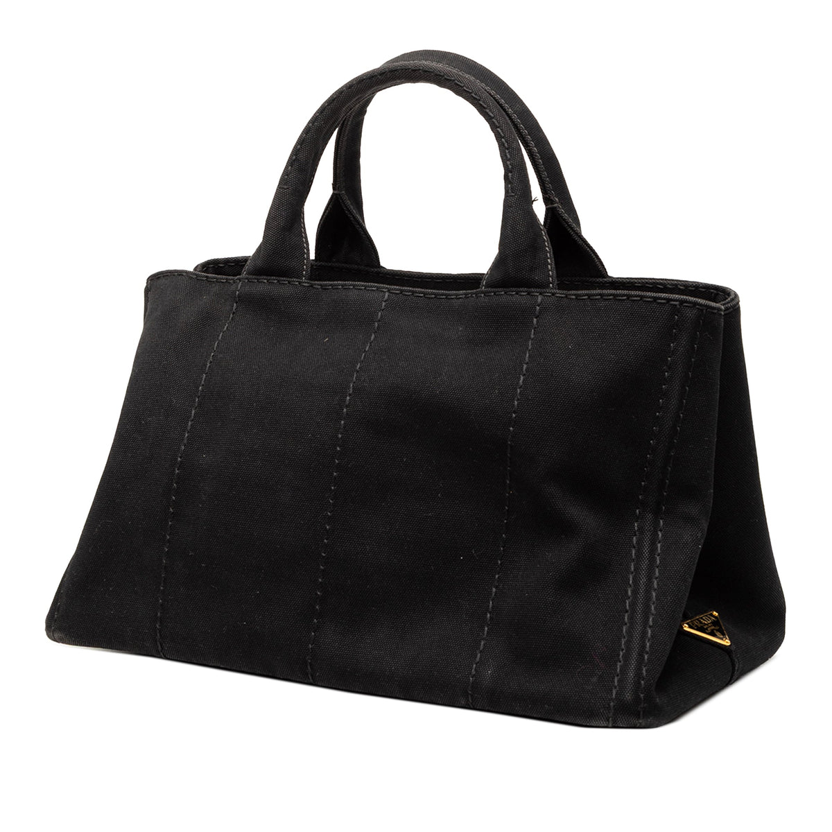 Prada Canvas Canapa Logo Tote