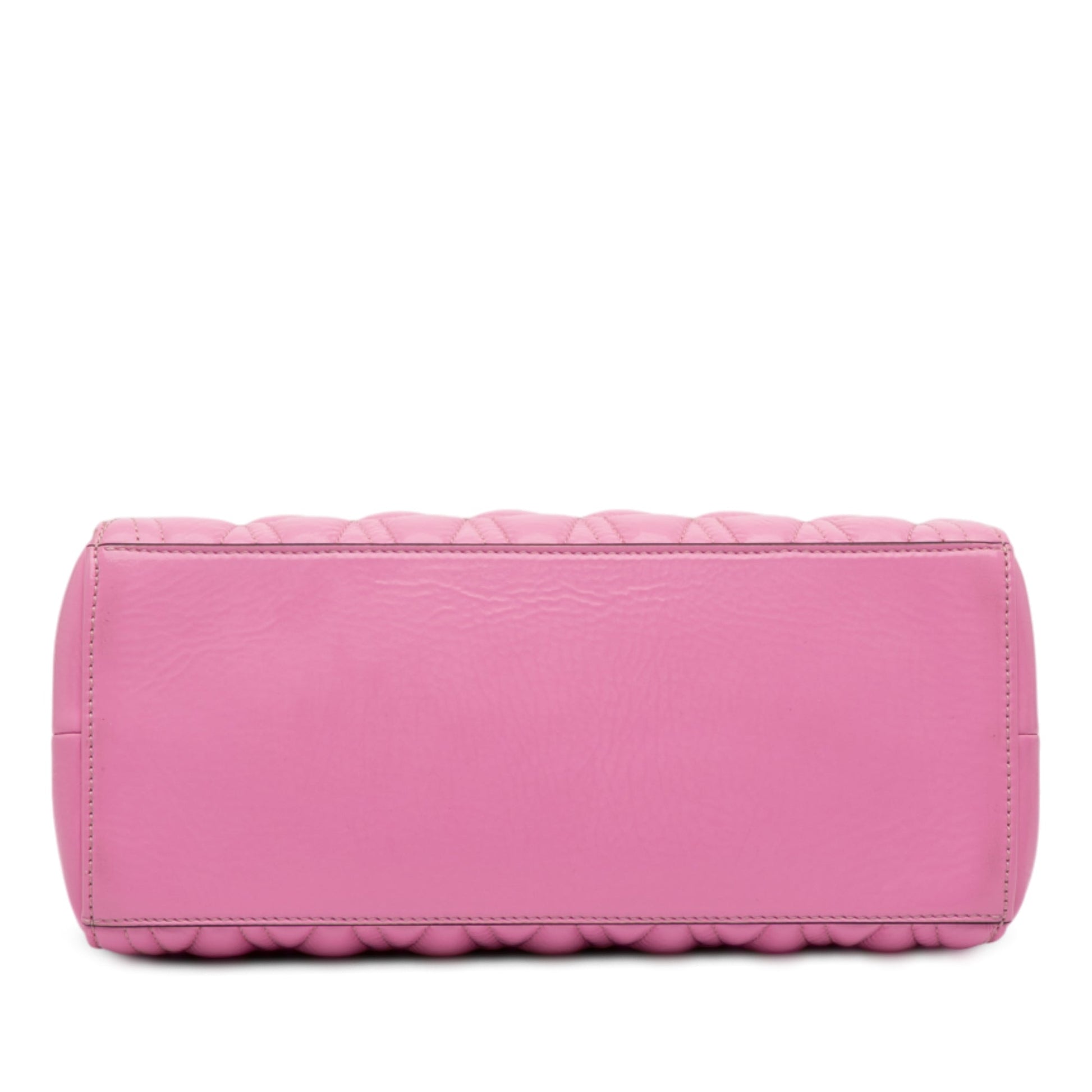 Versace Quilted Leather Virtus Tote