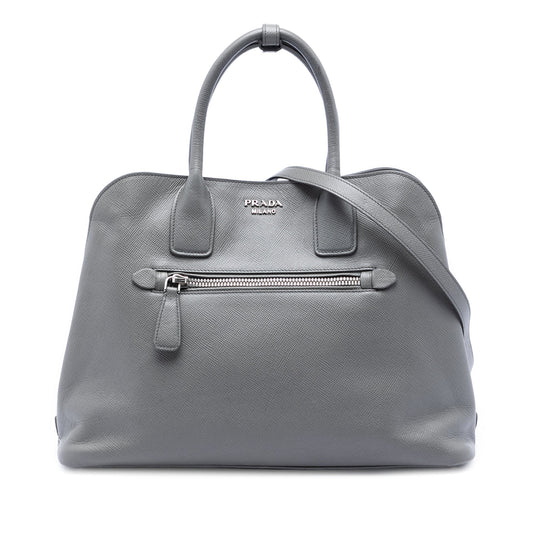 Prada Large Saffiano Cuir Dome Bag