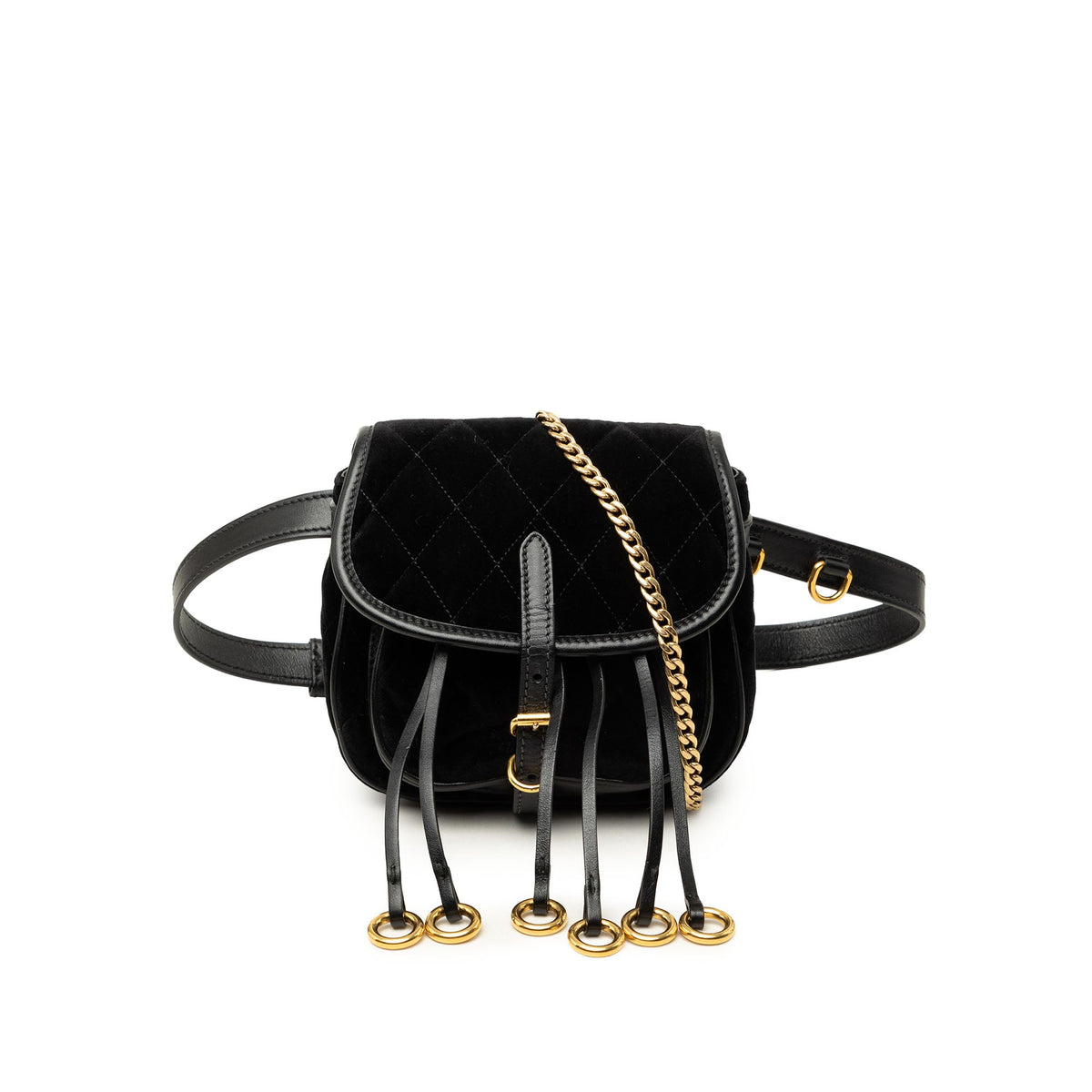Prada Impuntu Velluto Corsaire Crossbody