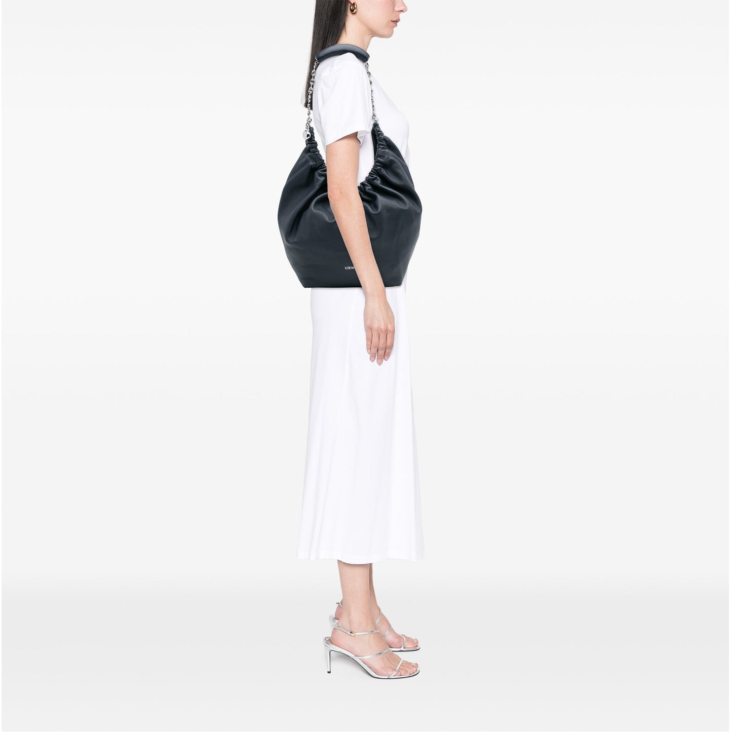 LOEWE Small Mellow Nappa Lambskin Squeeze Bag