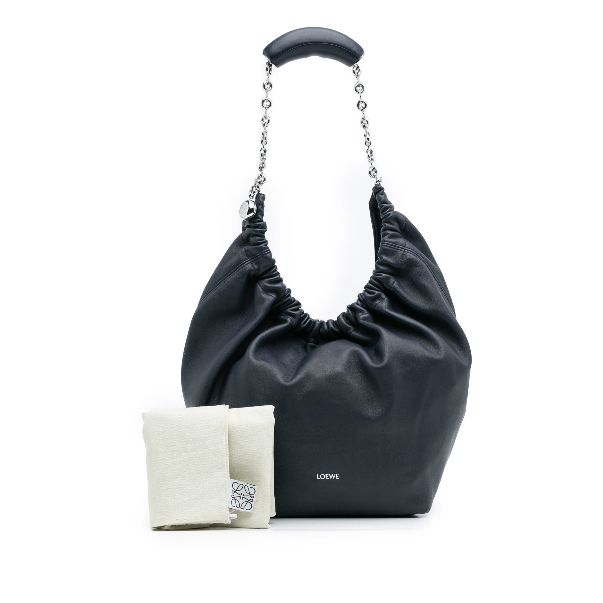 LOEWE Small Mellow Nappa Lambskin Squeeze Bag