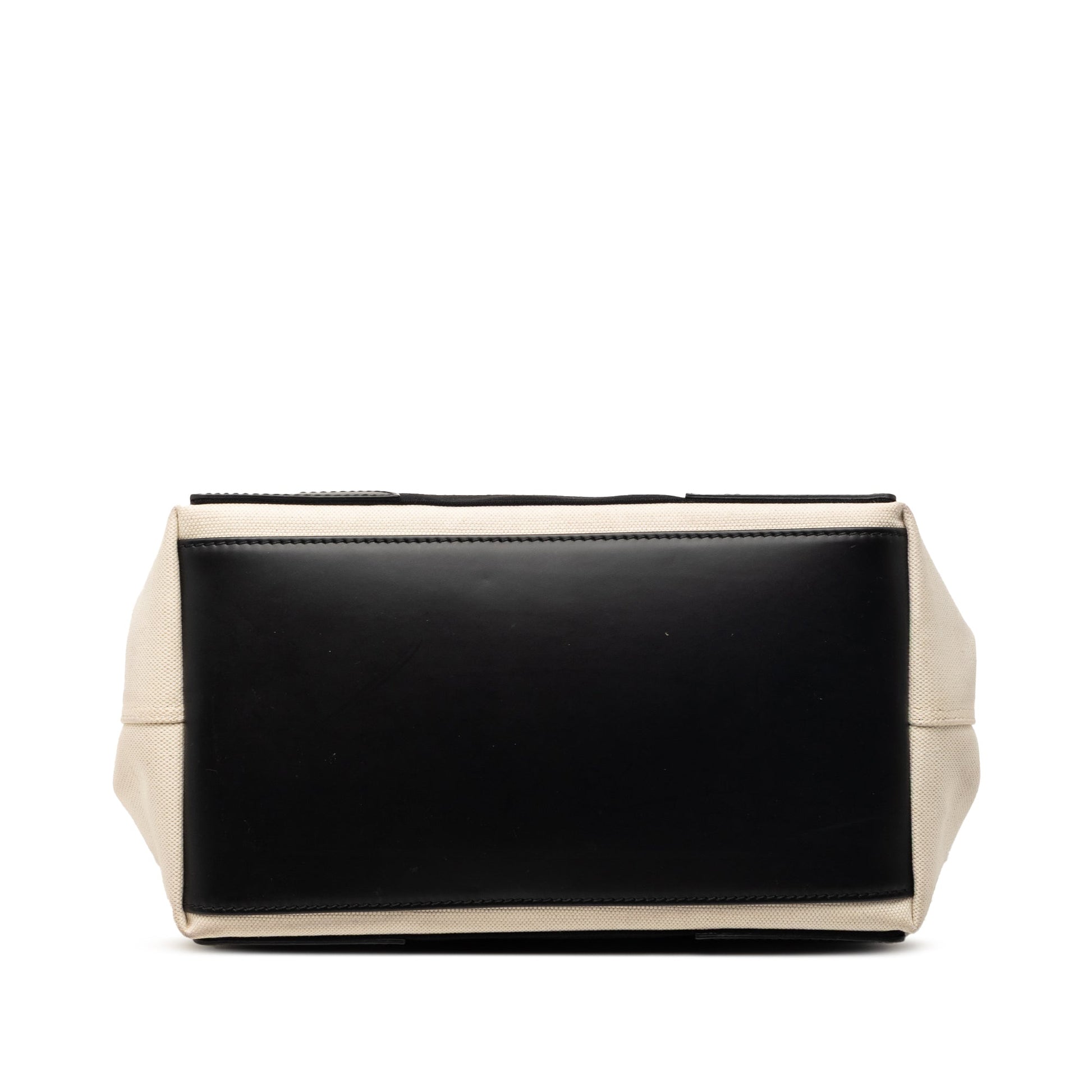 Canvas Navy Cabas Tote S