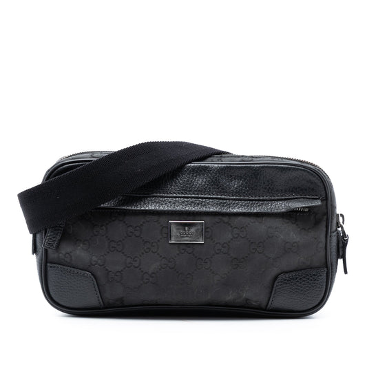 Gucci GG Nylon Waist Sling Bag