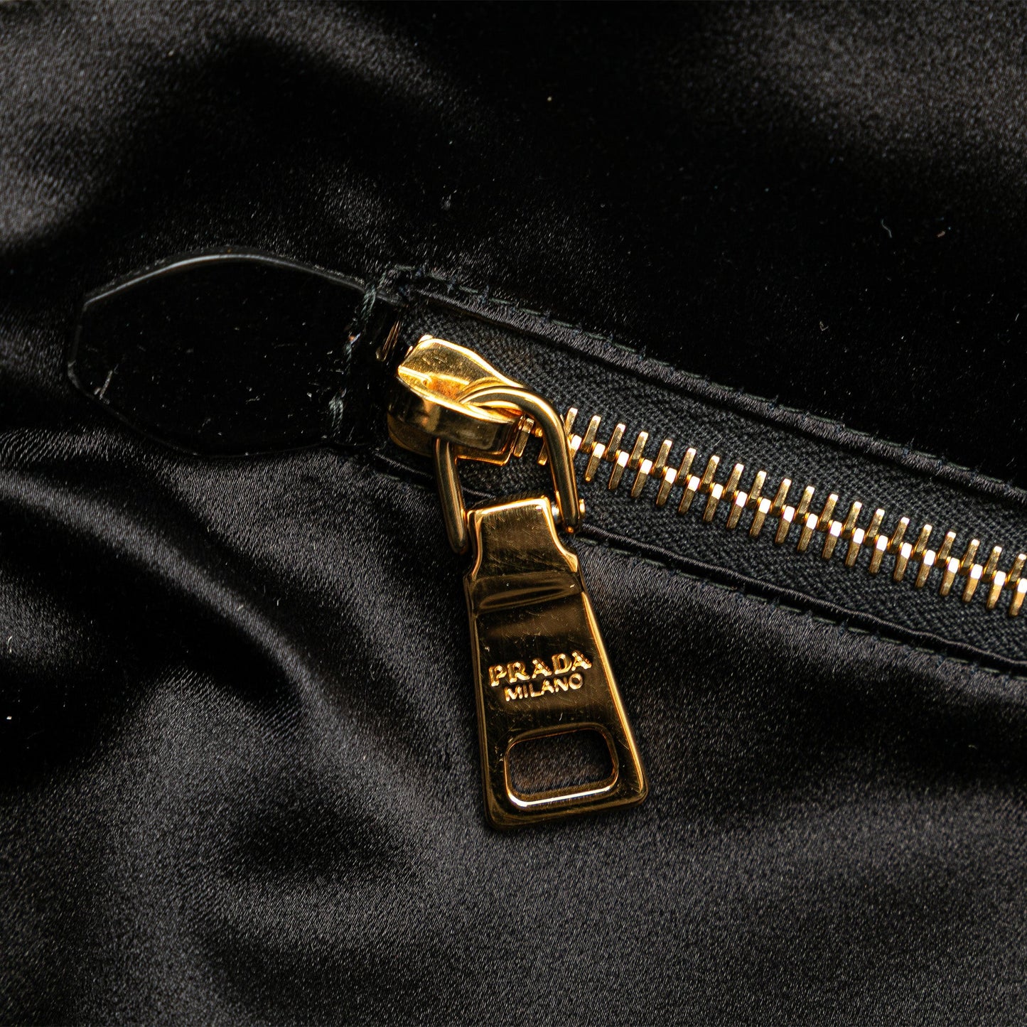 Prada Satin Sequin Stripes Tote