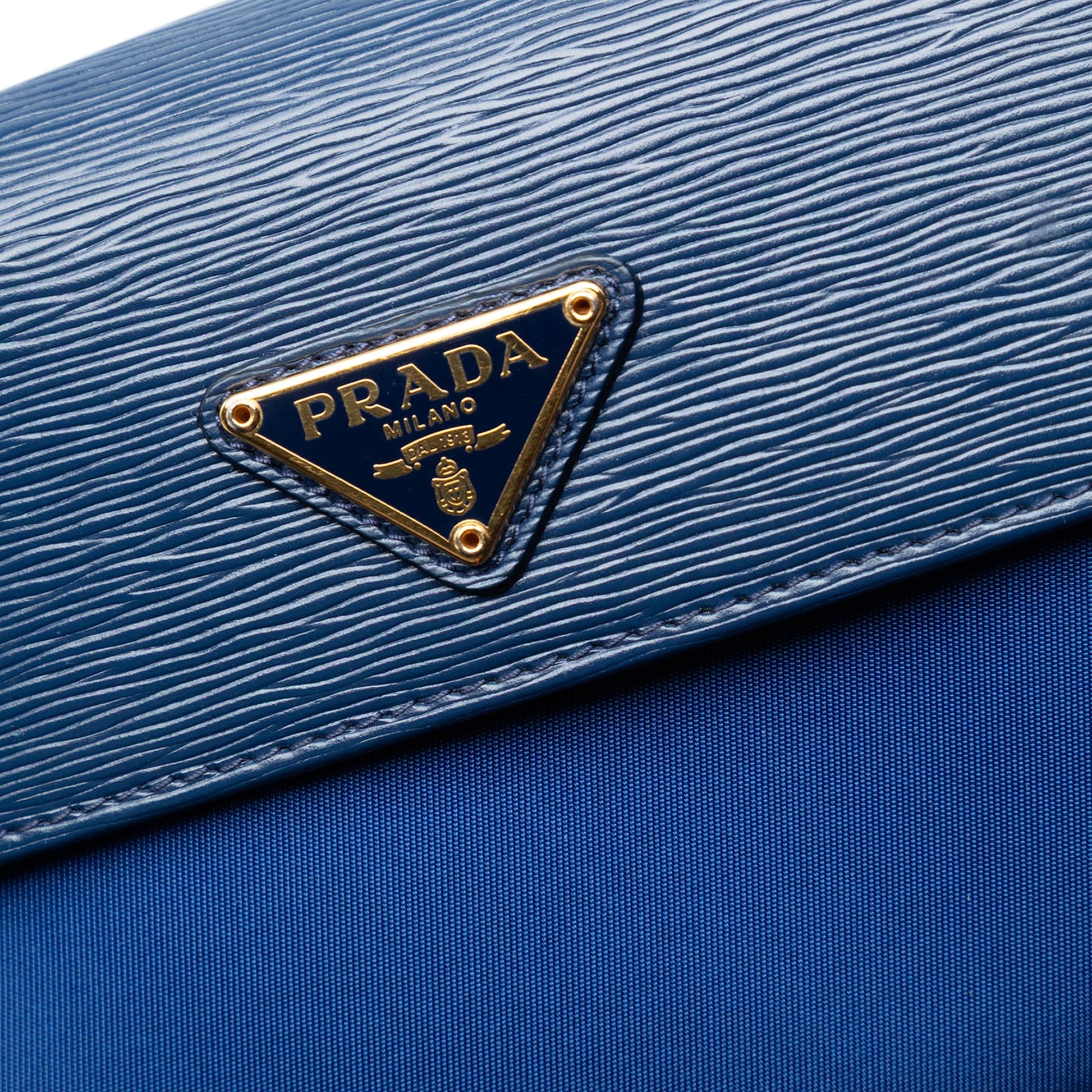 Prada Vitello Move and Tessuto Wallet On Strap