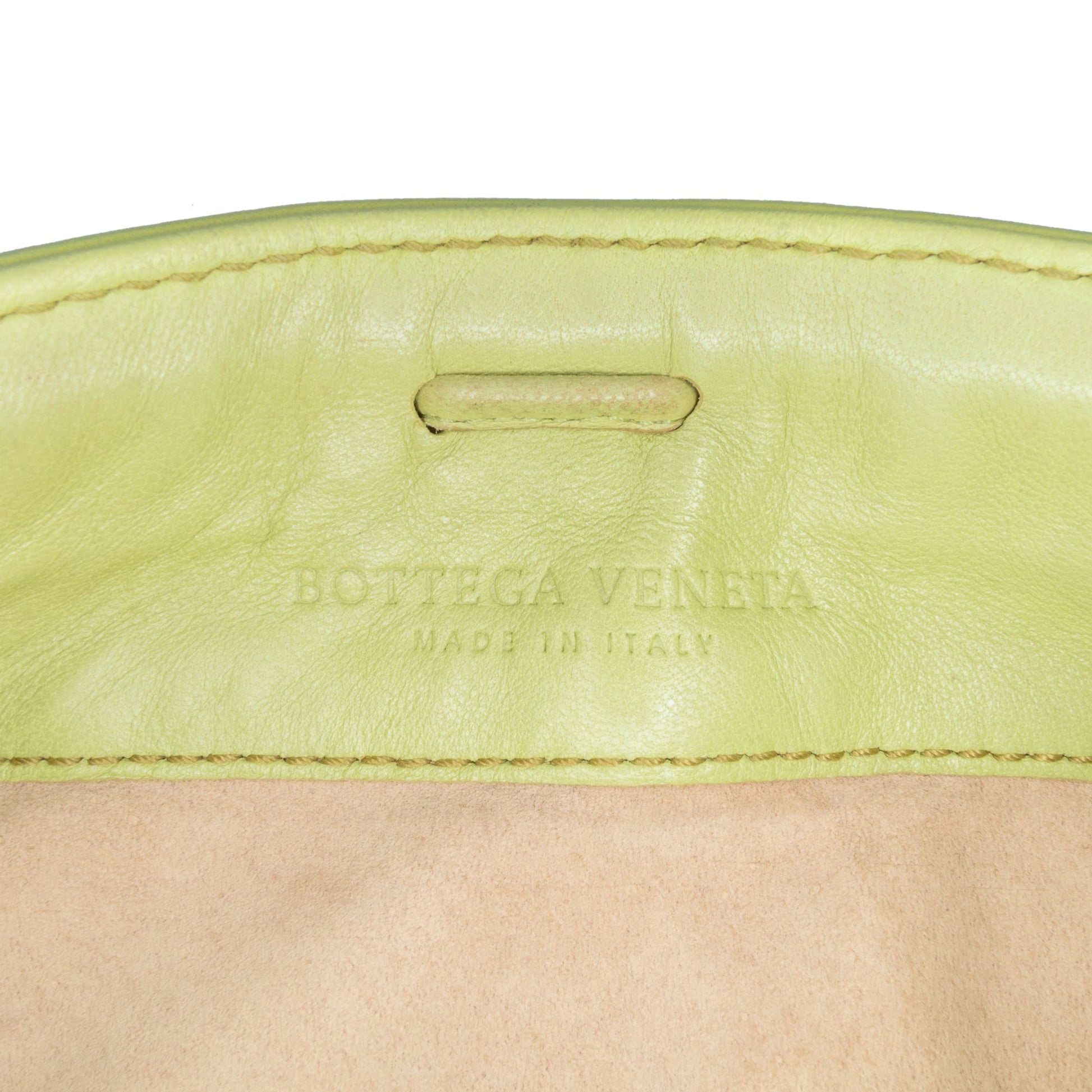 Bottega Veneta Leather Intrecciato Shoulder Bag