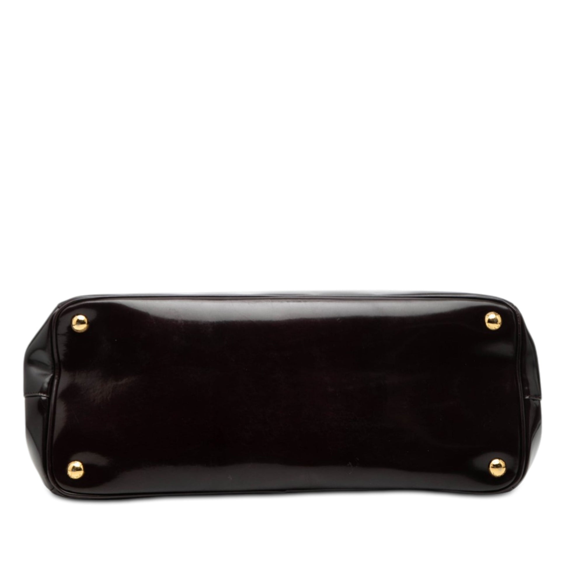 Prada Medium Spazzolato Galleria Double Zip Satchel
