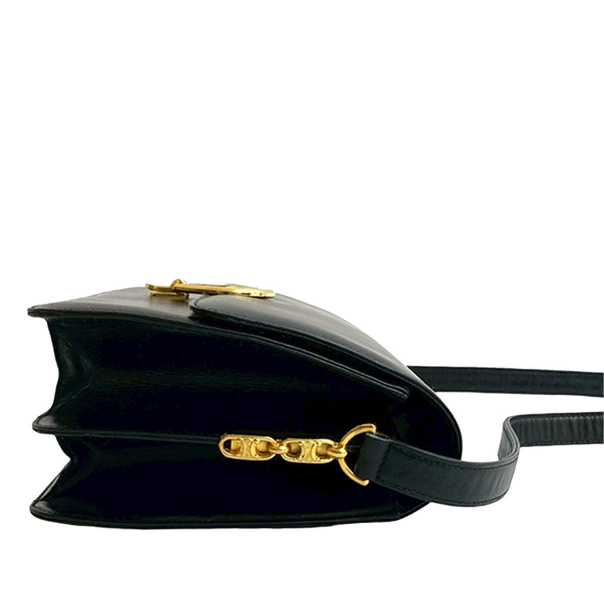 Celine Calfskin Horse Carriage Shoulder Bag