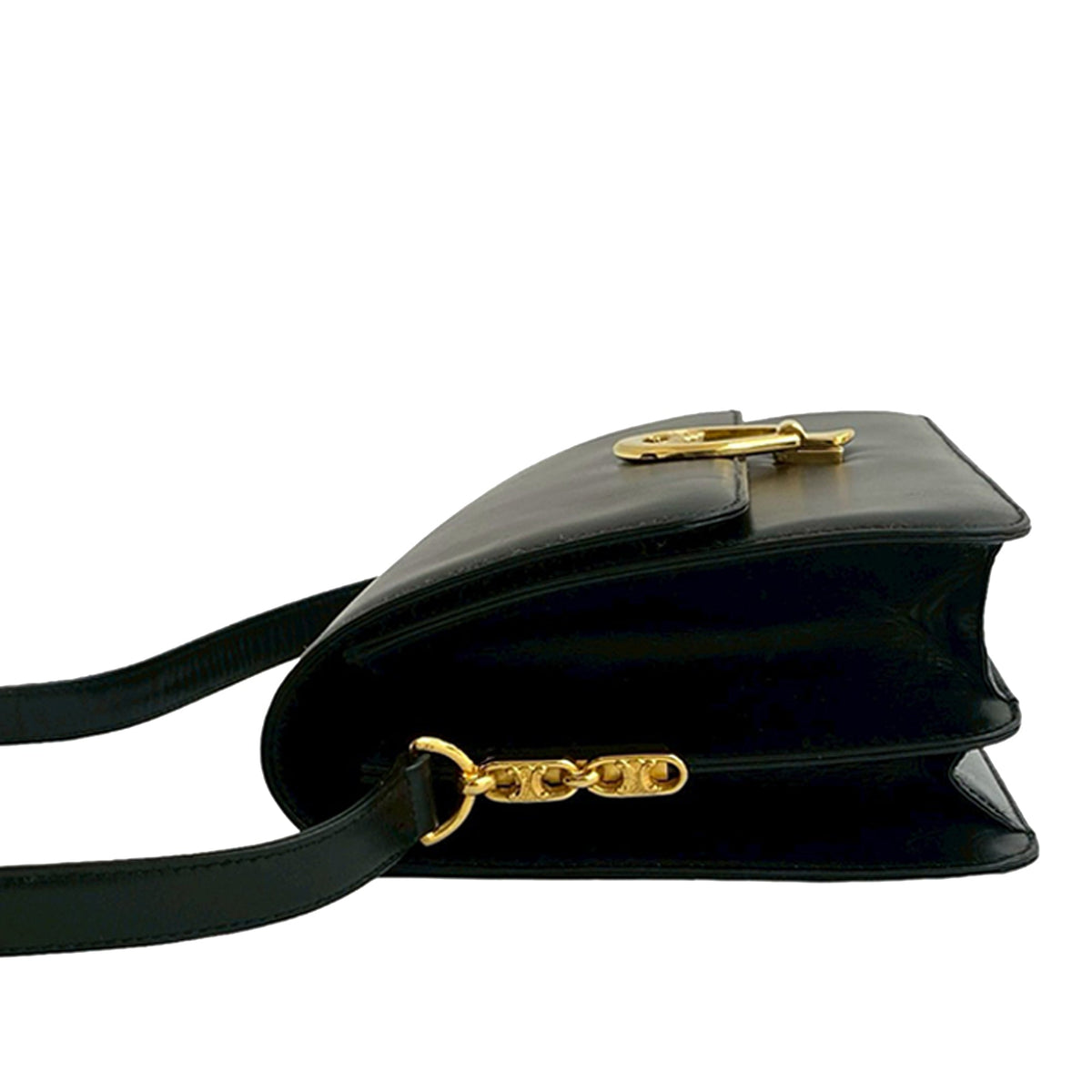 Celine Calfskin Horse Carriage Shoulder Bag
