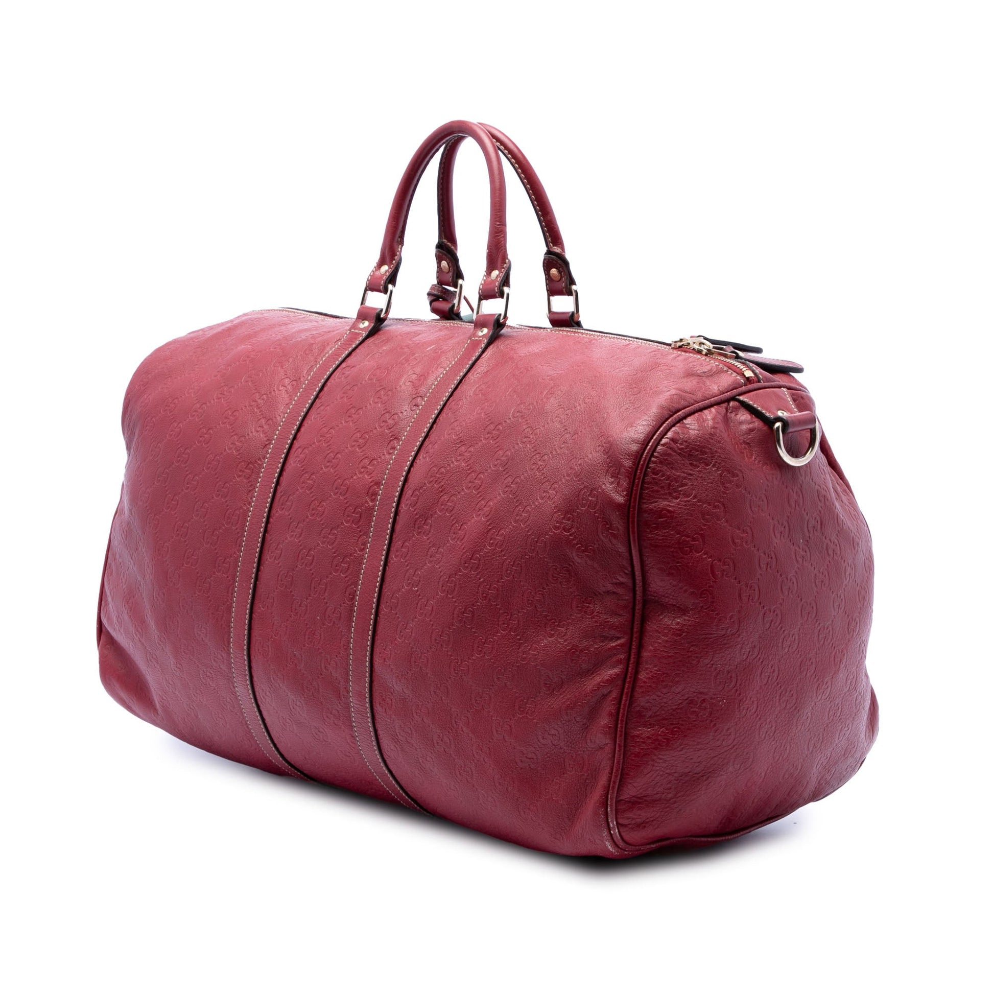 Gucci Large Guccissima Carry On Duffle Bag