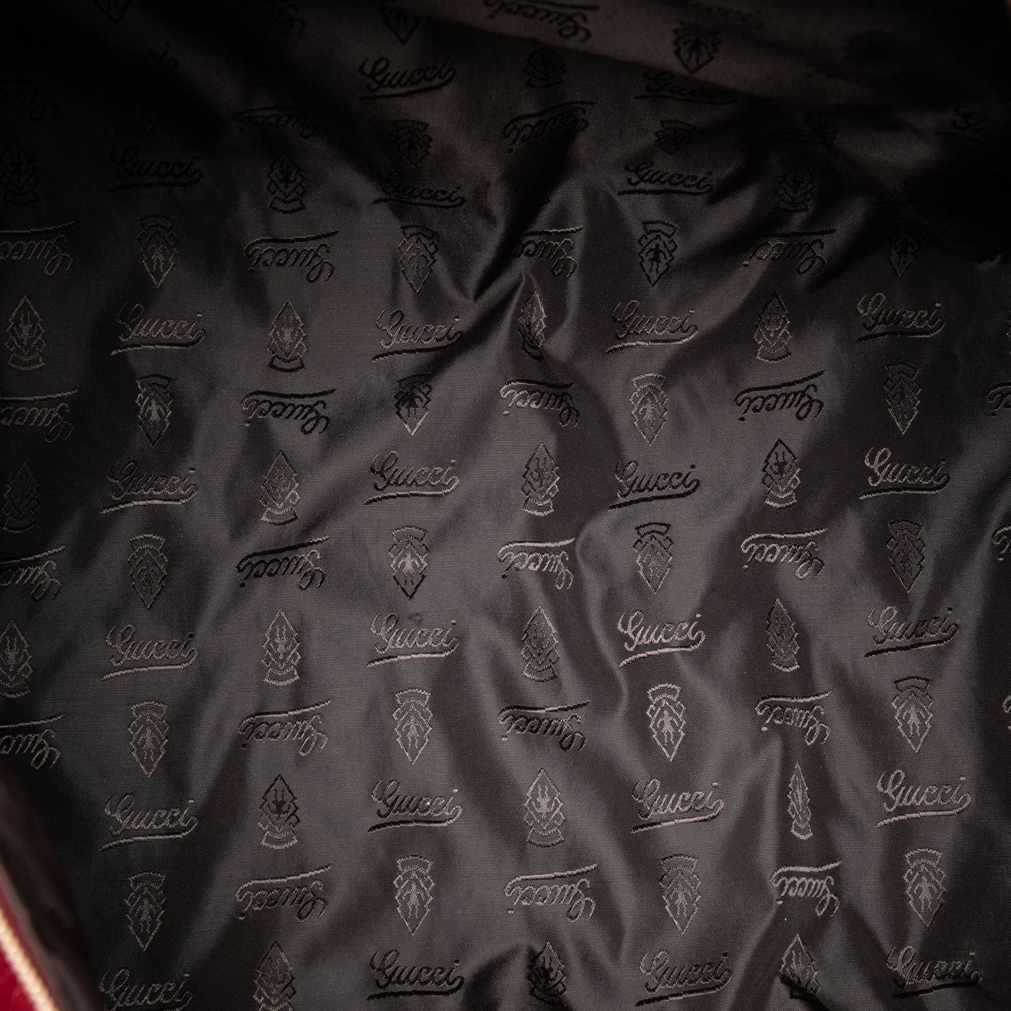 Gucci Large Guccissima Carry On Duffle Bag