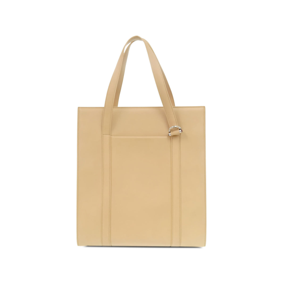 Cartier Leather Cabochon Tote — Beige