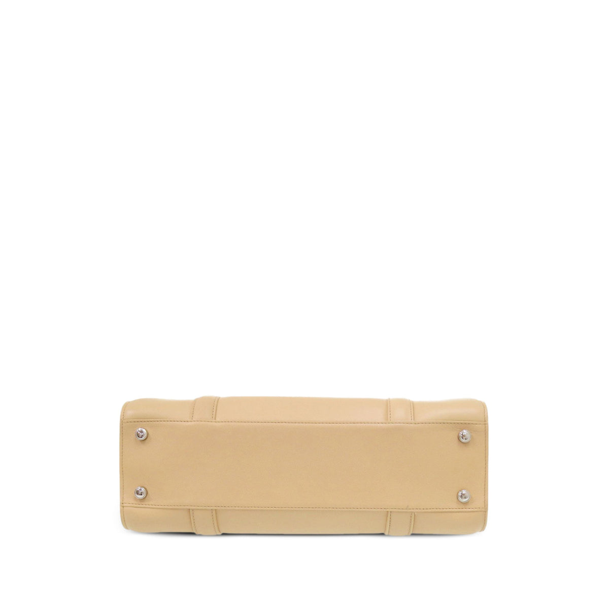 Cartier Leather Cabochon Tote — Beige