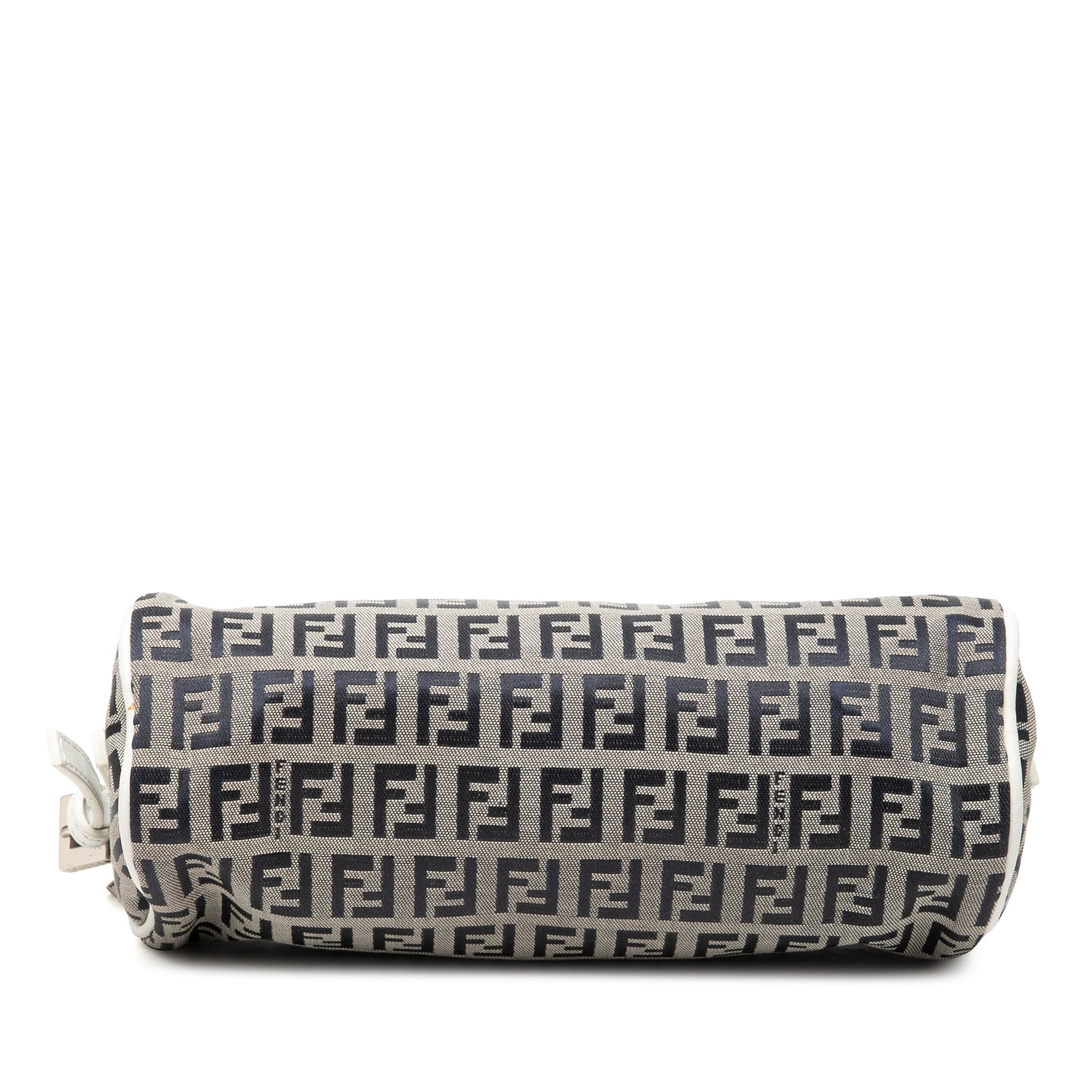 Fendi Zucchino Canvas Barrel Pochette