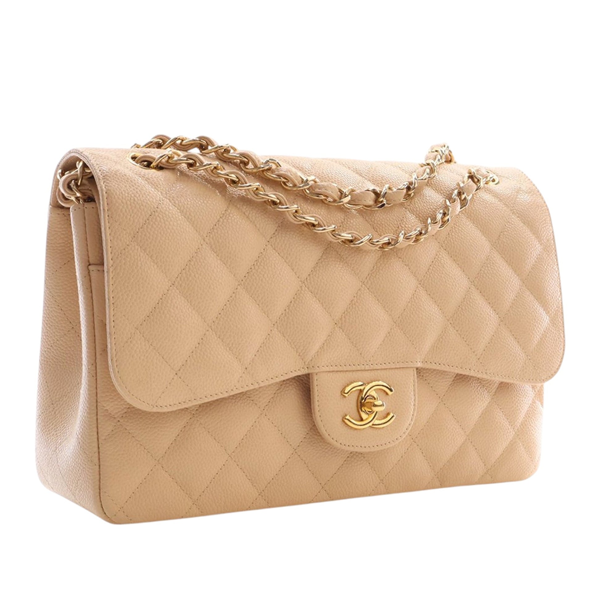 Chanel Jumbo Classic Caviar Double Flap