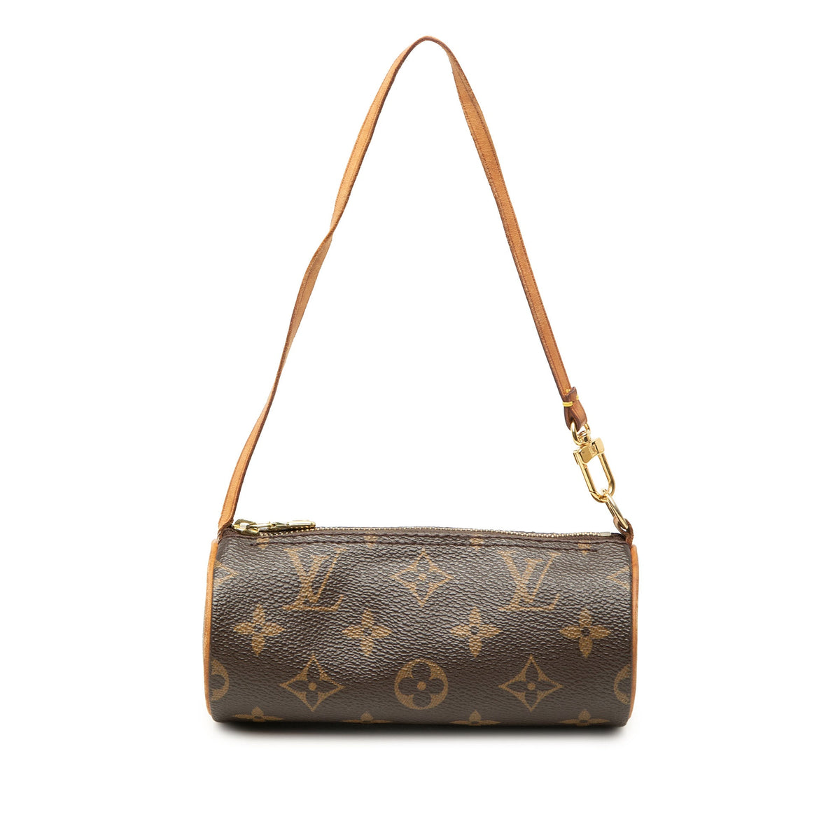 Louis Vuitton Monogram Papillon Pochette — Brown