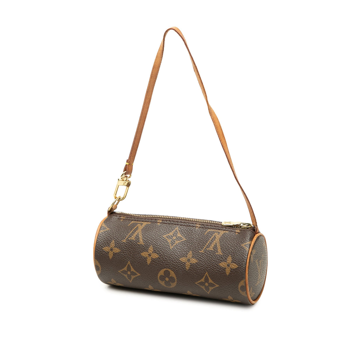 Louis Vuitton Monogram Papillon Pochette — Brown