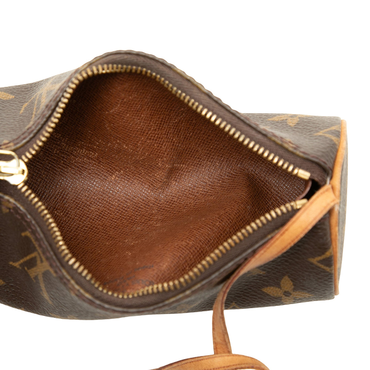 Louis Vuitton Monogram Papillon Pochette — Brown