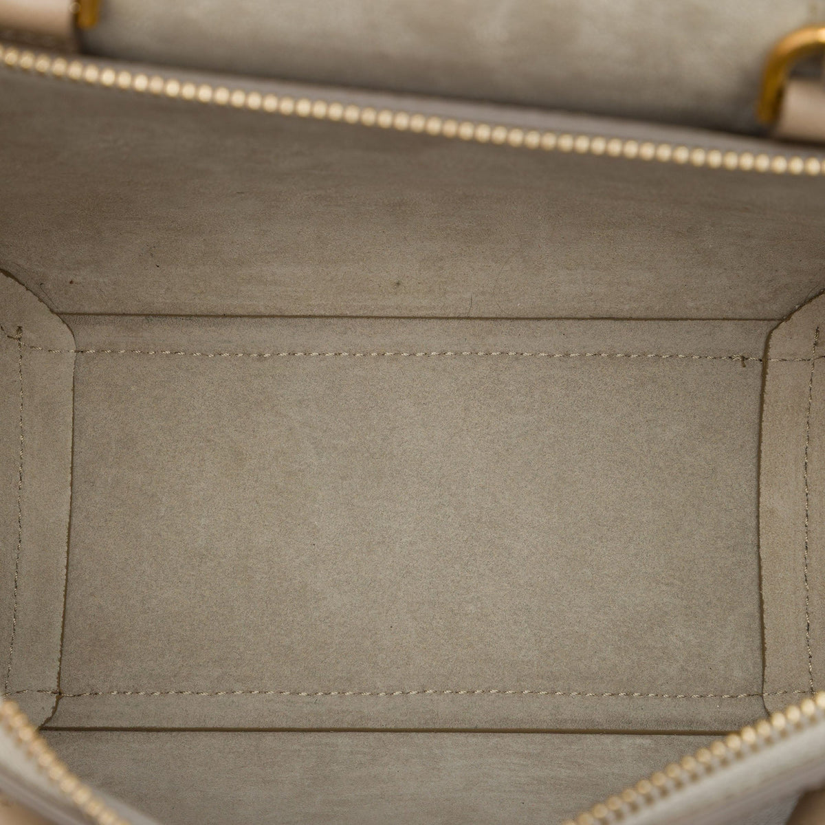 Celine Nano Grained Calfskin Belt Bag — Beige