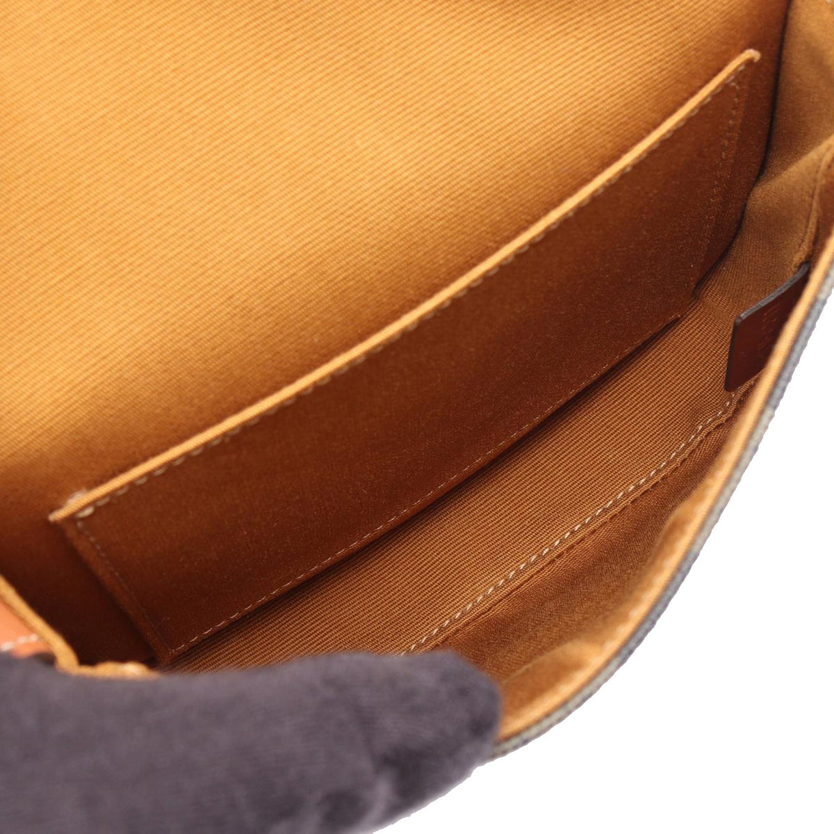 Celine Mini Triomphe Coated Canvas Besace Crossbody