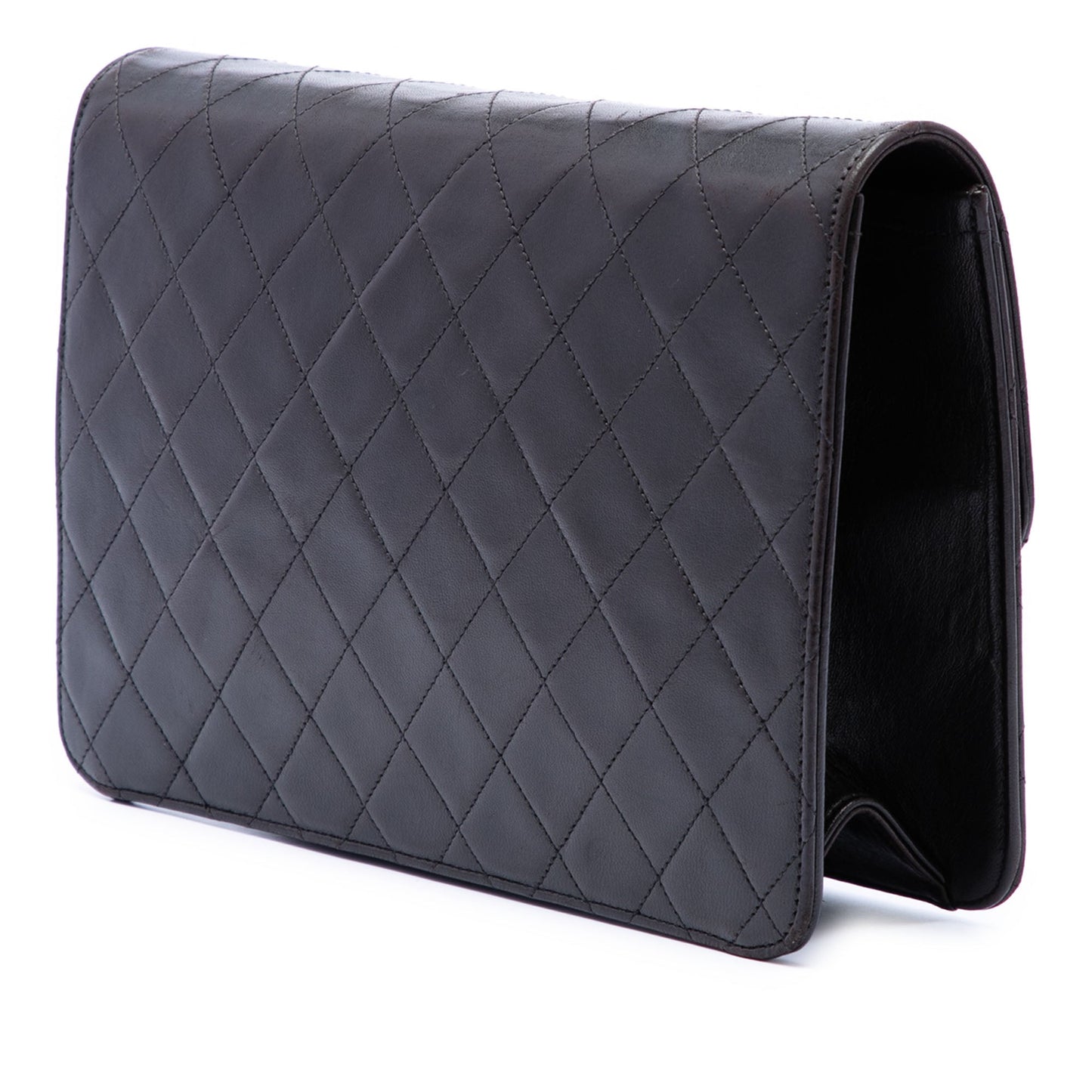 Chanel Medium CC Quilted Lambskin Single Flap