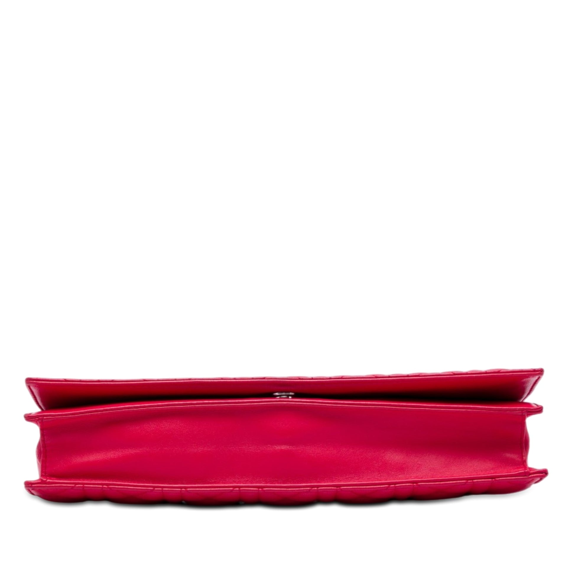 Dior Lambskin Cannage Lady Dior Chain Convertible Clutch