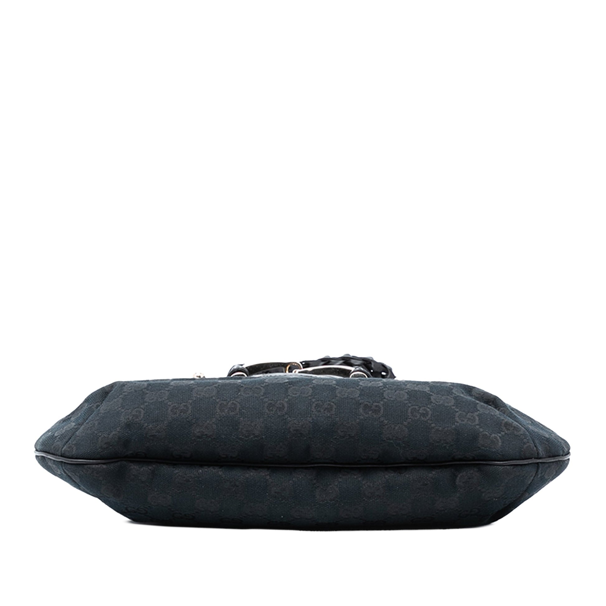 Gucci GG Canvas Horsebit Hobo