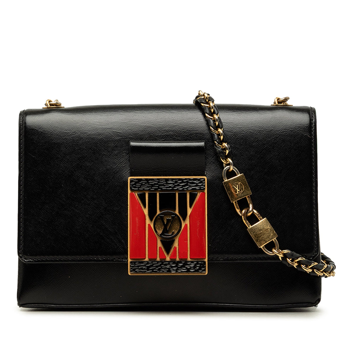 Louis Vuitton Calfskin Thelma Pochette — Black